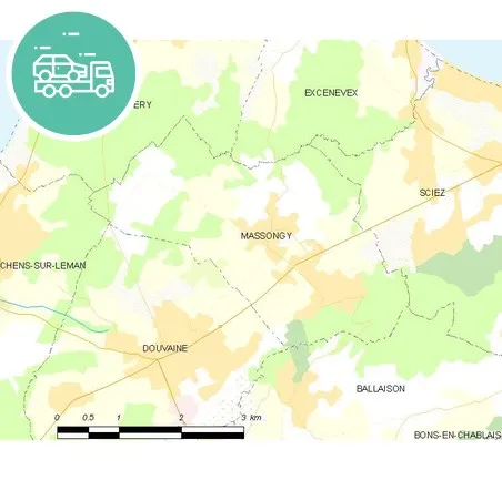 intervention épaviste à Massongy