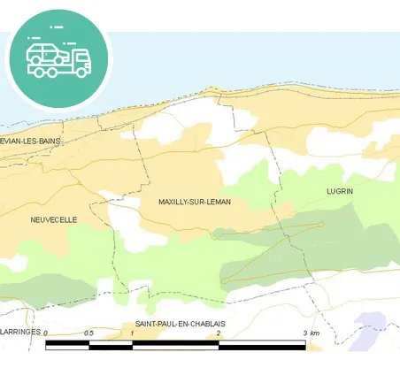 intervention épaviste à Maxilly-sur-Léman