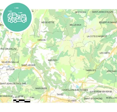 intervention épaviste à Mieussy