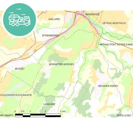 intervention épaviste à Monnetier-Mornex