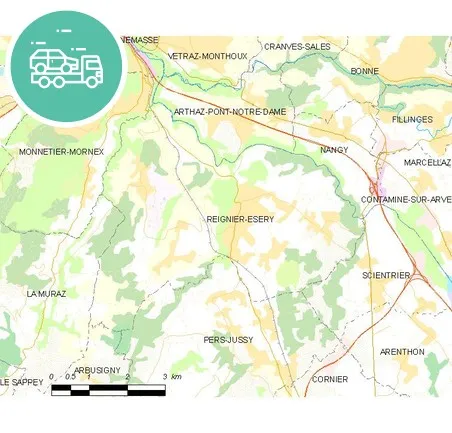 intervention épaviste à Reignier-Ésery