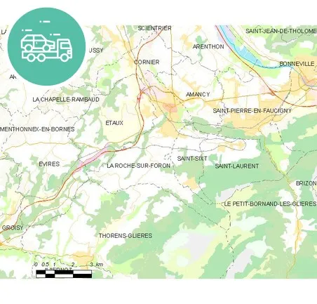 intervention épaviste à Roche-sur-Foron