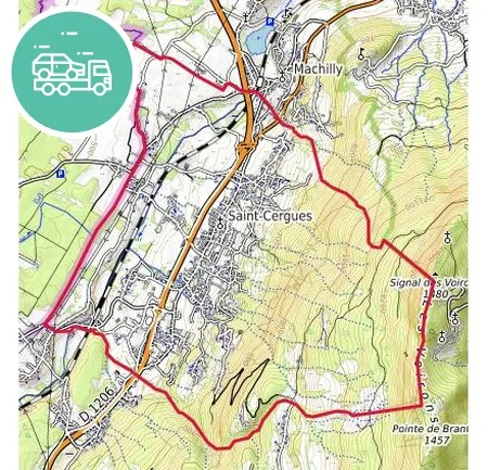 intervention épaviste à Saint-Cergues