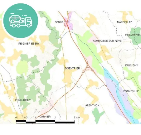intervention épaviste à Scientrier