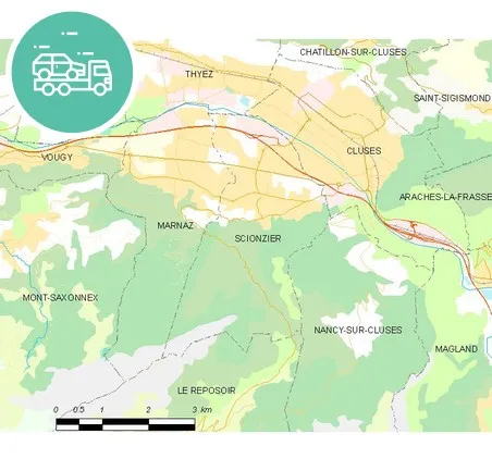 intervention épaviste à Scionzier