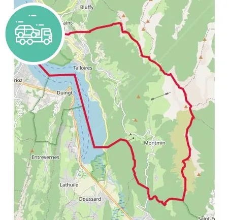 intervention épaviste à Talloires-Montmin