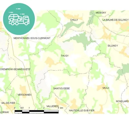 intervention épaviste à Thusy