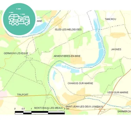 intervention épaviste à Armentières-en-Brie