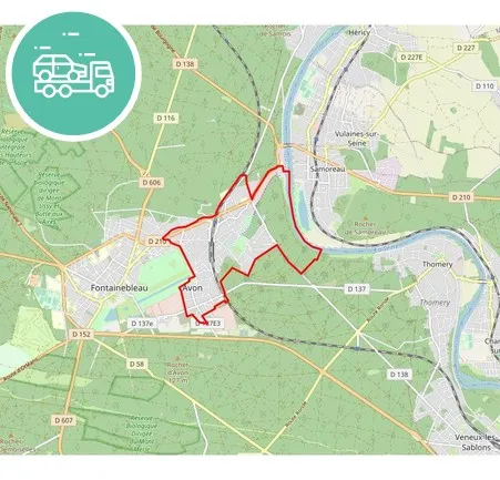 intervention épaviste à Avon