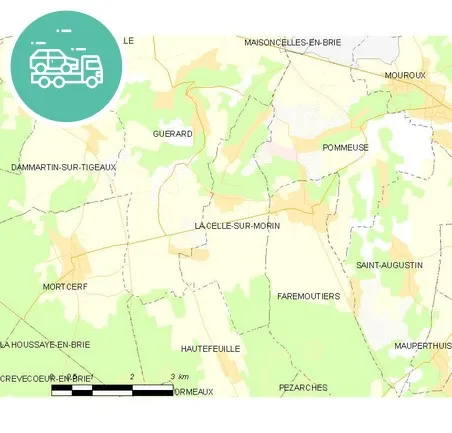 intervention épaviste à Celle-sur-Morin