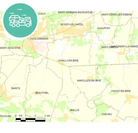 intervention épaviste à Chailly-en-Brie