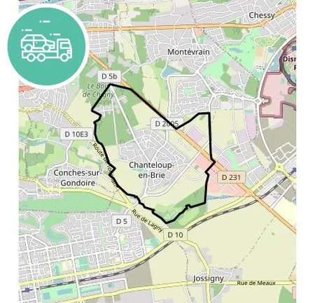 intervention épaviste à Chanteloup-en-Brie