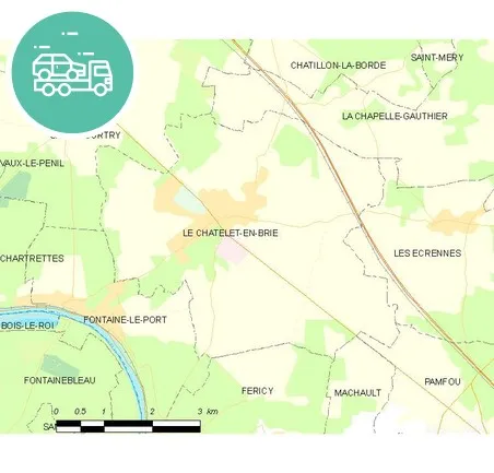 intervention épaviste à Châtelet-en-Brie