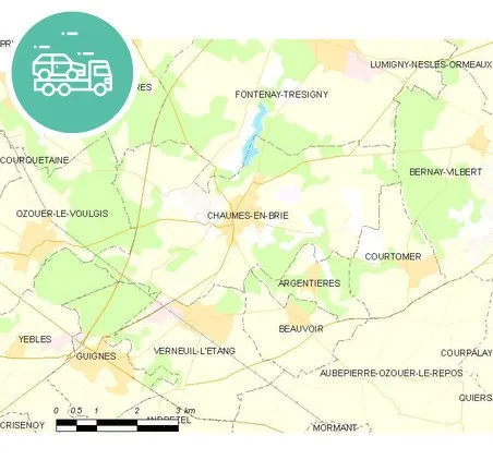intervention épaviste à Chaumes-en-Brie