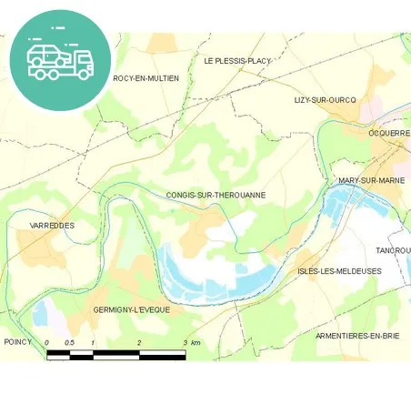 intervention épaviste à Congis-sur-Thérouanne