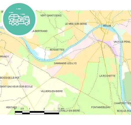 intervention épaviste à Dammarie-les-Lys
