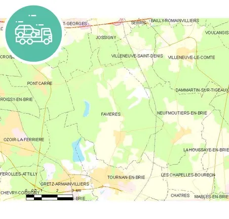 intervention épaviste à Favières