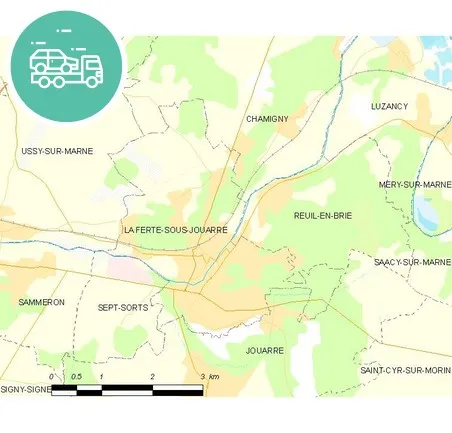 intervention épaviste à Ferté-sous-Jouarre