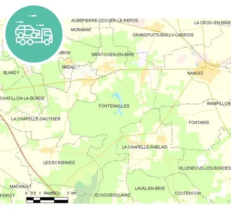 intervention épaviste à Fontenailles