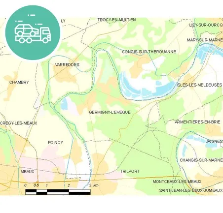 intervention épaviste à Germigny-l'Évêque