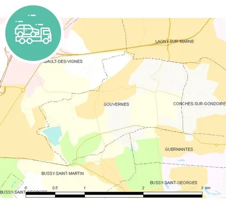 intervention épaviste à Gouvernes
