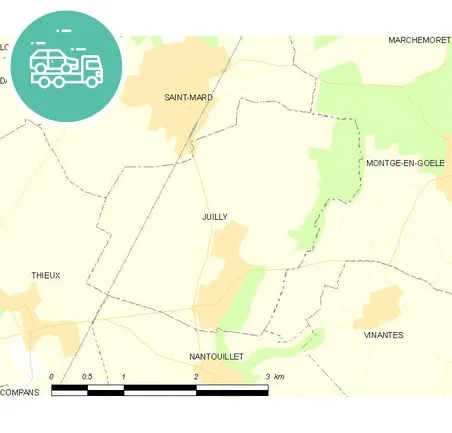 intervention épaviste à Juilly