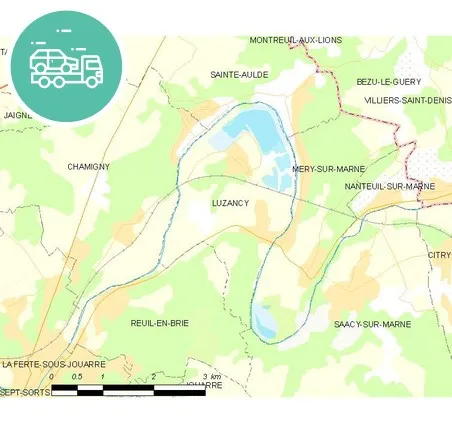 intervention épaviste à Luzancy