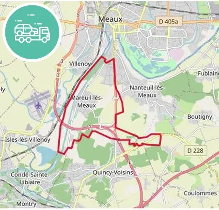 intervention épaviste à Mareuil-lès-Meaux