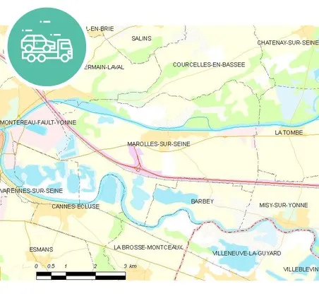 intervention épaviste à Marolles-sur-Seine