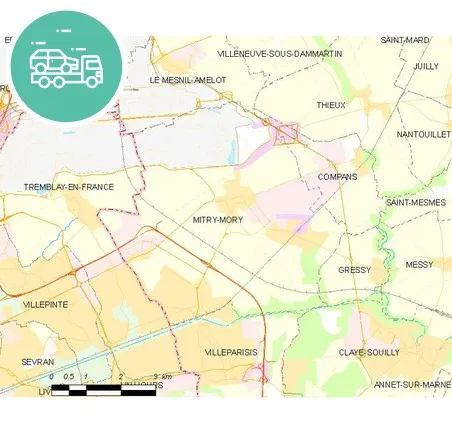 intervention épaviste à Mitry-Mory