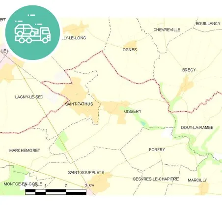 intervention épaviste à Oissery