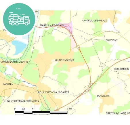 intervention épaviste à Quincy-Voisins
