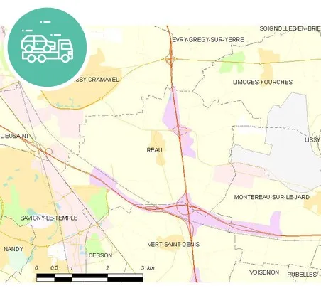 intervention épaviste à Réau