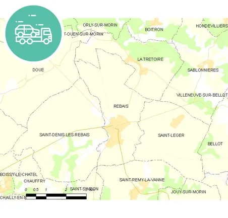 intervention épaviste à Rebais
