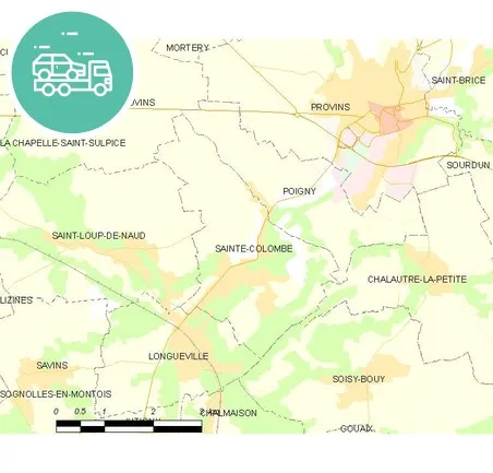 intervention épaviste à Sainte-Colombe