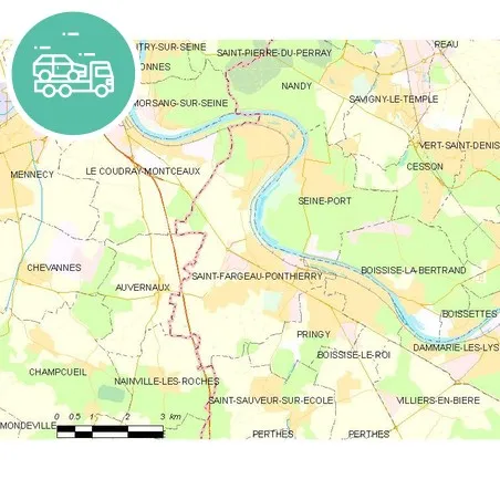 intervention épaviste à Saint-Fargeau-Ponthierry