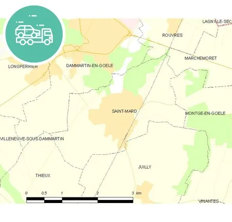intervention épaviste à Saint-Mard