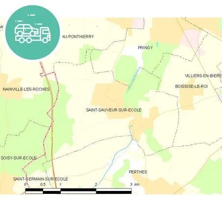 intervention épaviste à Saint-Sauveur-sur-École