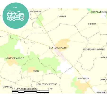 intervention épaviste à Saint-Soupplets