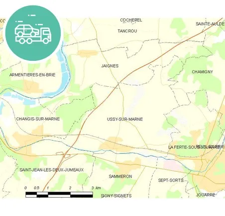 intervention épaviste à Ussy-sur-Marne