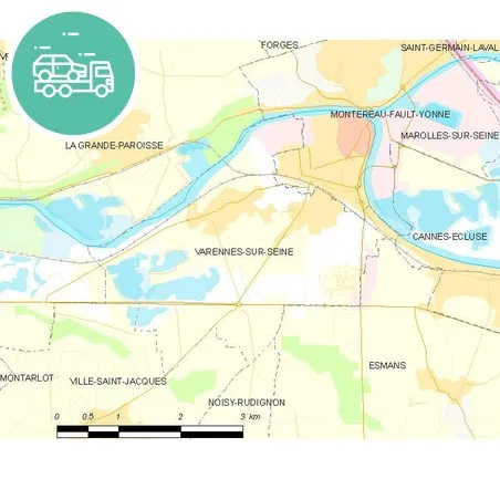 intervention épaviste à Varennes-sur-Seine