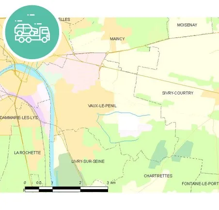 intervention épaviste à Vaux-le-Pénil