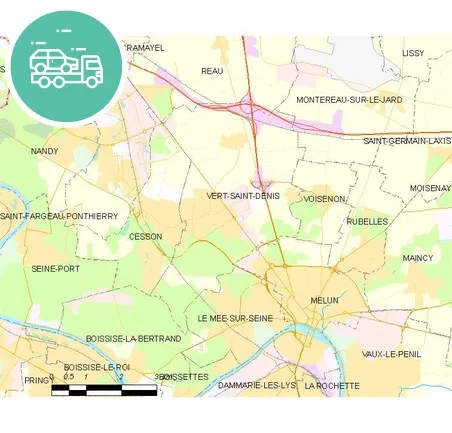 intervention épaviste à Vert-Saint-Denis