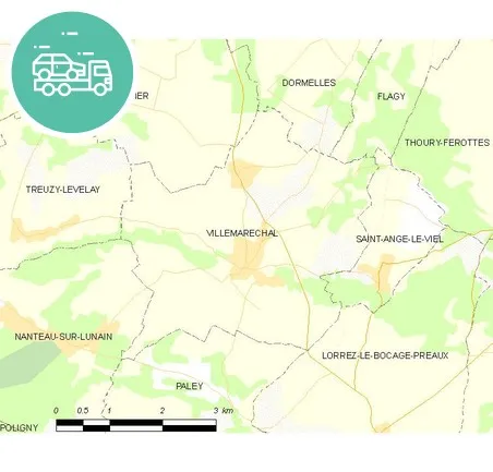 intervention épaviste à Villemaréchal