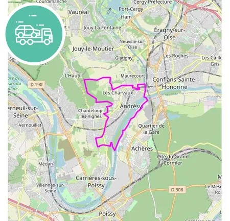 intervention épaviste à Andrésy