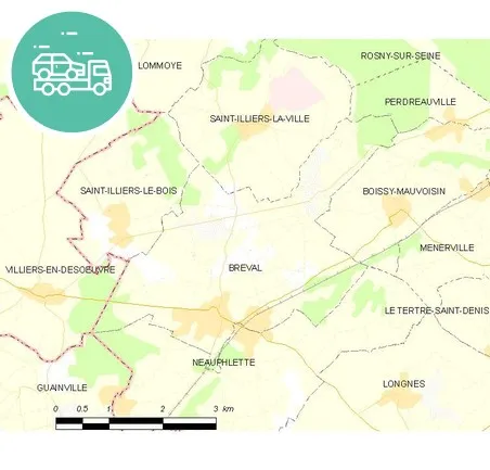 intervention épaviste à Bréval