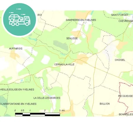intervention épaviste à Cernay-la-Ville