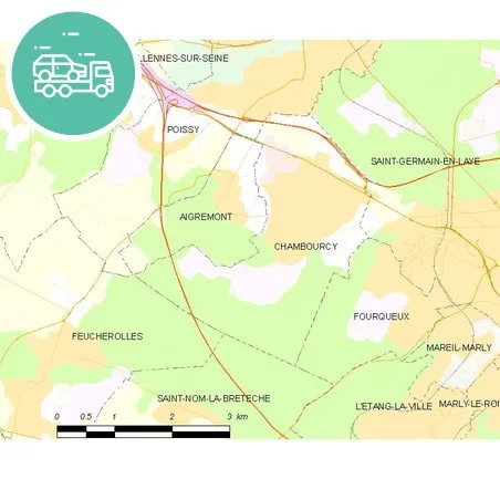 intervention épaviste à Chambourcy