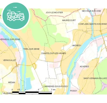 intervention épaviste à Chanteloup-les-Vignes