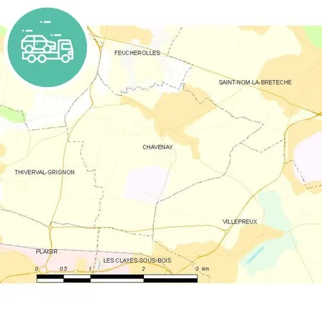 intervention épaviste à Chavenay